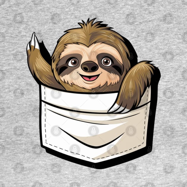 Sloth in a Pocket by Dylante